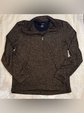 Van Heusen Men's Half-Zip Sweater - Charcoal Heather